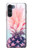 S3711 Ananas rose Etui Coque Housse pour Motorola Moto G200 5G