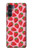 S3719 Modèle de fraise Etui Coque Housse pour Motorola Moto G200 5G