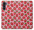 S3719 Modèle de fraise Etui Coque Housse pour Motorola Moto G200 5G