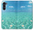 S3720 Summer Ocean Beach Etui Coque Housse pour Motorola Moto G200 5G