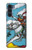 S3731 Carte de tarot chevalier des épées Etui Coque Housse pour Motorola Moto G200 5G