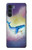 S3802 Rêve Baleine Pastel Fantaisie Etui Coque Housse pour Motorola Moto G200 5G
