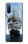 S1096 Bateau à voile dans un océan Etui Coque Housse pour Sony Xperia 10 III Lite
