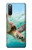 S1377 Océan tortue de mer Etui Coque Housse pour Sony Xperia 10 III Lite