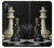 S2262 Roi d'échecs Etui Coque Housse pour Sony Xperia 10 III Lite
