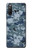 S2346 Marine Camo camouflage graphique Etui Coque Housse pour Sony Xperia 10 III Lite
