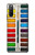 S3243 Ensemble de peinture aquarelle Etui Coque Housse pour Sony Xperia 10 III Lite