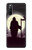 S3262 Lune de nuit faucheuse cimetière Etui Coque Housse pour Sony Xperia 10 III Lite