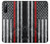 S3687 Drapeau américain de pompier mince ligne rouge Etui Coque Housse pour Sony Xperia 10 III Lite