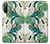 S3697 Oiseaux de la vie des feuilles Etui Coque Housse pour Sony Xperia 10 III Lite