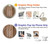 S0599 Bois imprimé graphique Etui Coque Housse pour Sony Xperia Pro-I