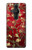 S2414 Rouge Fleur amandier Van Gogh Etui Coque Housse pour Sony Xperia Pro-I
