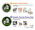 S2441 Forêt de Bambous de la famille Panda Etui Coque Housse pour Sony Xperia Pro-I