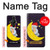 S2849 Mignon Lune Nuit Sleepy Chouette Etui Coque Housse pour Sony Xperia Pro-I