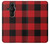 S2931 Rouge Buffle motif de vérification Etui Coque Housse pour Sony Xperia Pro-I