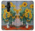 S2937 Claude Monet Bouquet de tournesols Etui Coque Housse pour Sony Xperia Pro-I