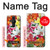 S3205 Fleurs Art Retro Etui Coque Housse pour Sony Xperia Pro-I