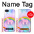 S3070 Arc en ciel pastel ciel Licorne Etui Coque Housse pour iPhone 5 5S SE