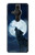 S3693 Pleine lune du loup blanc sinistre Etui Coque Housse pour Sony Xperia Pro-I