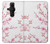 S3707 Fleur de cerisier rose fleur de printemps Etui Coque Housse pour Sony Xperia Pro-I