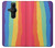 S3799 Arc-en-ciel aquarelle vertical mignon Etui Coque Housse pour Sony Xperia Pro-I