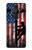 S3803 Électricien monteur de lignes drapeau américain Etui Coque Housse pour Sony Xperia Pro-I