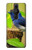 S3839 Oiseau bleu du bonheur Oiseau bleu Etui Coque Housse pour Sony Xperia Pro-I