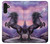 S1461 Licorne Fantaisie Cheval Etui Coque Housse pour Samsung Galaxy A13 4G