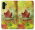 S2523 Canada Feuille d'érable d'automne Etui Coque Housse pour Samsung Galaxy A13 4G