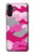 S2525 Rose Camo camouflage Etui Coque Housse pour Samsung Galaxy A13 4G