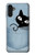 S2641 Noir Chat Poche Etui Coque Housse pour Samsung Galaxy A13 4G