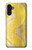 S2713 Serpent jaune imprimé graphique Peau Etui Coque Housse pour Samsung Galaxy A13 4G