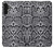S2855 Blanc Rattle Serpent Imprimé graphique Peau Etui Coque Housse pour Samsung Galaxy A13 4G