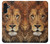 S2870 Lion Roi des Bêtes Etui Coque Housse pour Samsung Galaxy A13 4G