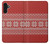 S3384 Motif d'hiver sans couture tricot Etui Coque Housse pour Samsung Galaxy A13 4G