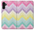S3514 Arc en ciel Zigzag Etui Coque Housse pour Samsung Galaxy A13 4G