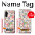 S3688 Motif d'art floral floral Etui Coque Housse pour Samsung Galaxy A13 4G