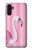 S3805 Flamant Rose Pastel Etui Coque Housse pour Samsung Galaxy A13 4G