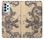 S0318 antique dragon Etui Coque Housse pour Samsung Galaxy A23