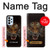 S0575 Tigre Visage Etui Coque Housse pour Samsung Galaxy A23