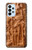 S1307 Poissons Sculpture sur bois imprimé graphique Etui Coque Housse pour Samsung Galaxy A23