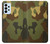 S1602 Camo Camouflage Imprimé graphique Etui Coque Housse pour Samsung Galaxy A23