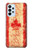 S1603 Drapeau du Canada Vieux Millésime Etui Coque Housse pour Samsung Galaxy A23