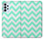 S1723 Monnaie Chevron Zigzag Etui Coque Housse pour Samsung Galaxy A23