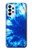 S1869 Tie Dye Bleu Etui Coque Housse pour Samsung Galaxy A23