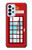 S2059 Angleterre britannique Cabine téléphonique Minimaliste Etui Coque Housse pour Samsung Galaxy A23