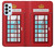 S2059 Angleterre britannique Cabine téléphonique Minimaliste Etui Coque Housse pour Samsung Galaxy A23