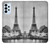 S2350 Vieille Tour Eiffel Paris Etui Coque Housse pour Samsung Galaxy A23