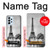 S2350 Vieille Tour Eiffel Paris Etui Coque Housse pour Samsung Galaxy A23