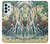 S2491 Hokusai Kirifuri Cascade à Kurokami Etui Coque Housse pour Samsung Galaxy A23